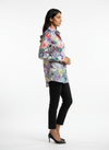 Blue Bloom Button-Down Shirt
