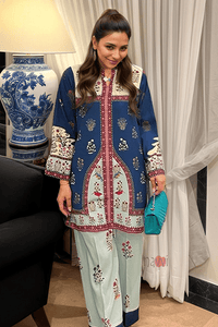 Indira Persian Bloom Co - ord Set - Navvi.in