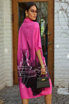 Ink Wash Printed Cotton Blend Shirt Available in 4 Colour - Navvi.in