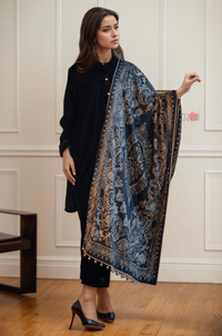 Ice Velvet Tunic and Trouser Co-ord Set