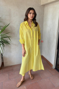 Minimal Chic Shirt Dress with Pants