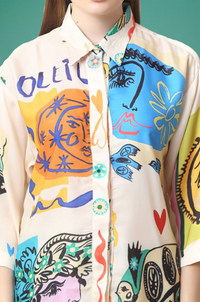 Abstract Printed Co-ord Set