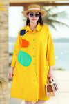 Oversized Shirt Dress with Pockets – Casual Chic Summer Outfit