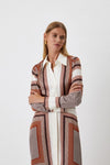 Korean Long Check Shirt Style Dress - Navvi.in