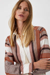 Korean Long Check Shirt Style Dress - Navvi.in
