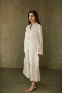Korean Overlapping Co - Ord Set - Navvi.in