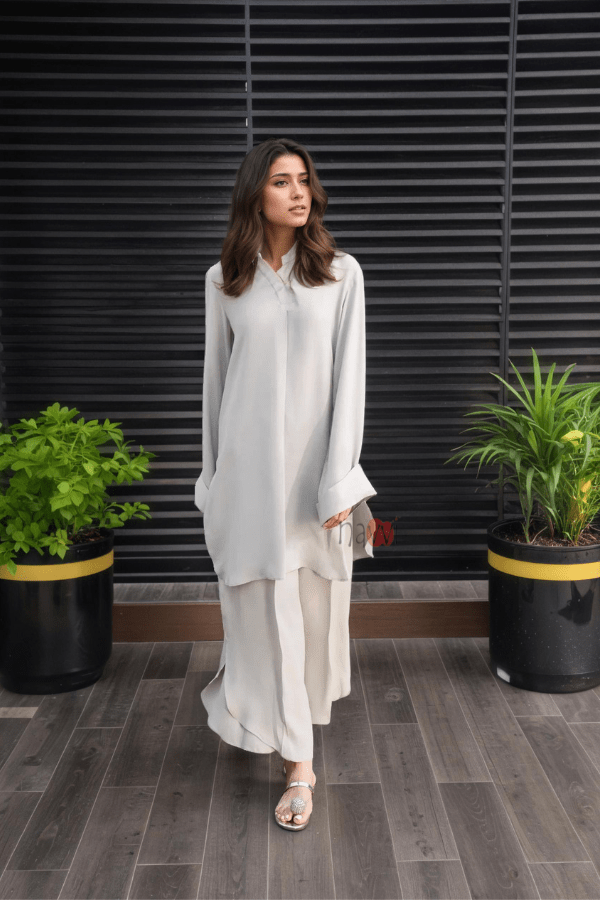 Korean Overlapping Co - Ord Set - Navvi.in