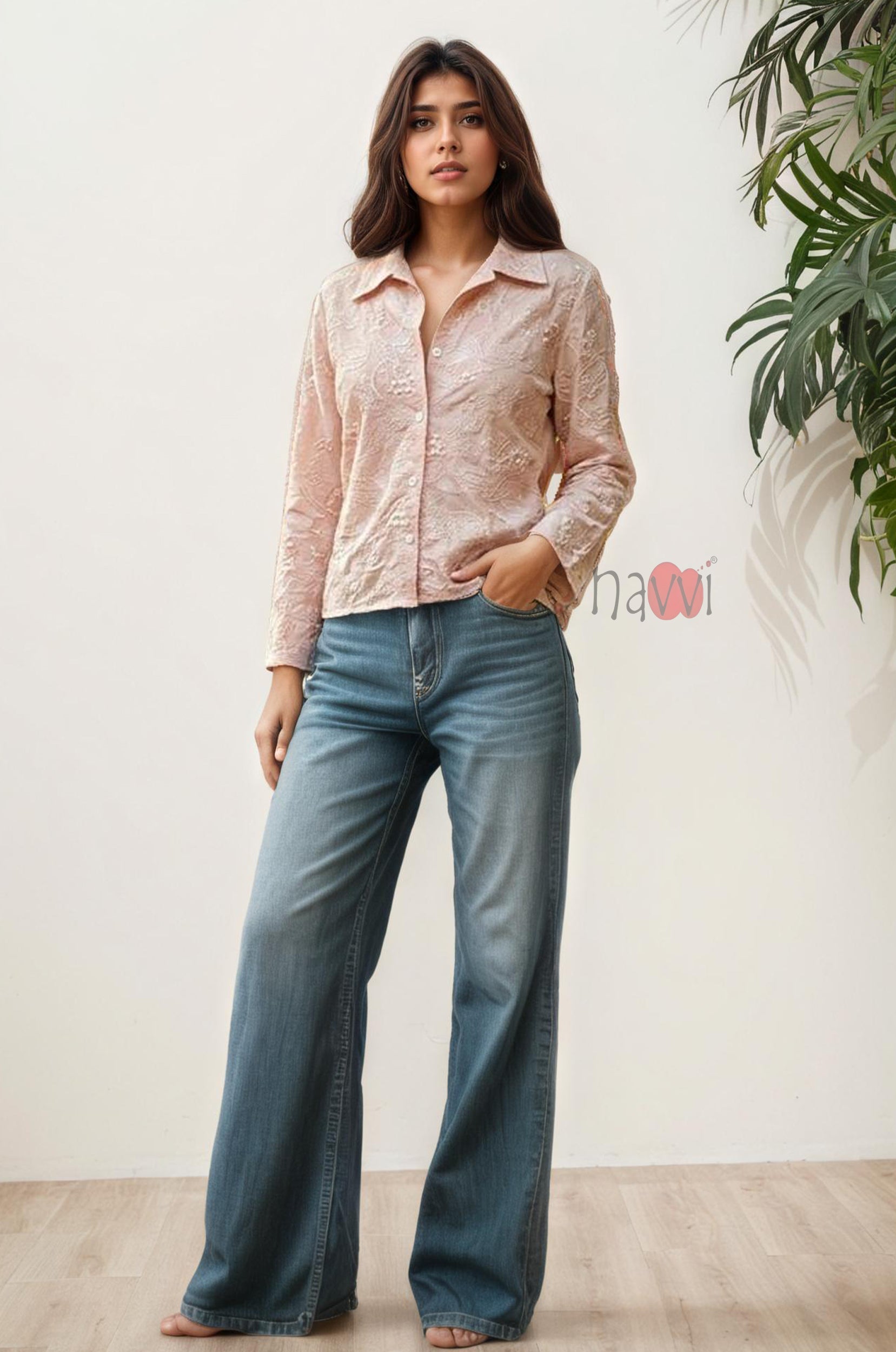 Noir Petal Signature Shirt