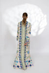 Lamia Korean Printed Maxi Dress - Navvi.in
