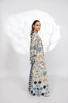 Lamia Korean Printed Maxi Dress - Navvi.in