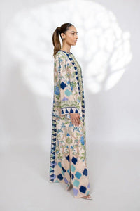 Lamia Korean Printed Maxi Dress - Navvi.in