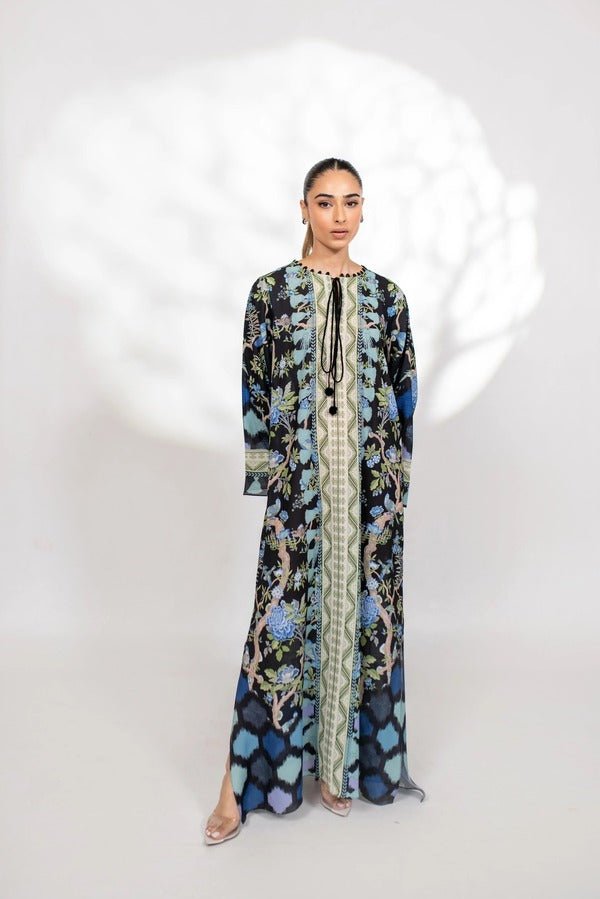 Lamia Tassel Maxi Dress - Navvi.in