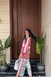 Leaf Design Printed Co - Ord Set - Navvi.in