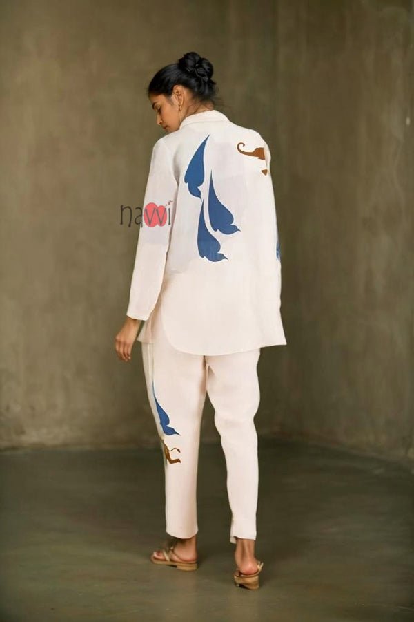 Linen Slub Co - ord Set - Navvi.in