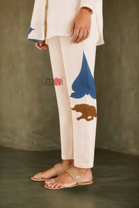 Linen Slub Co - ord Set - Navvi.in