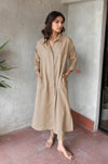 Minimal Chic Shirt Dress with Pants