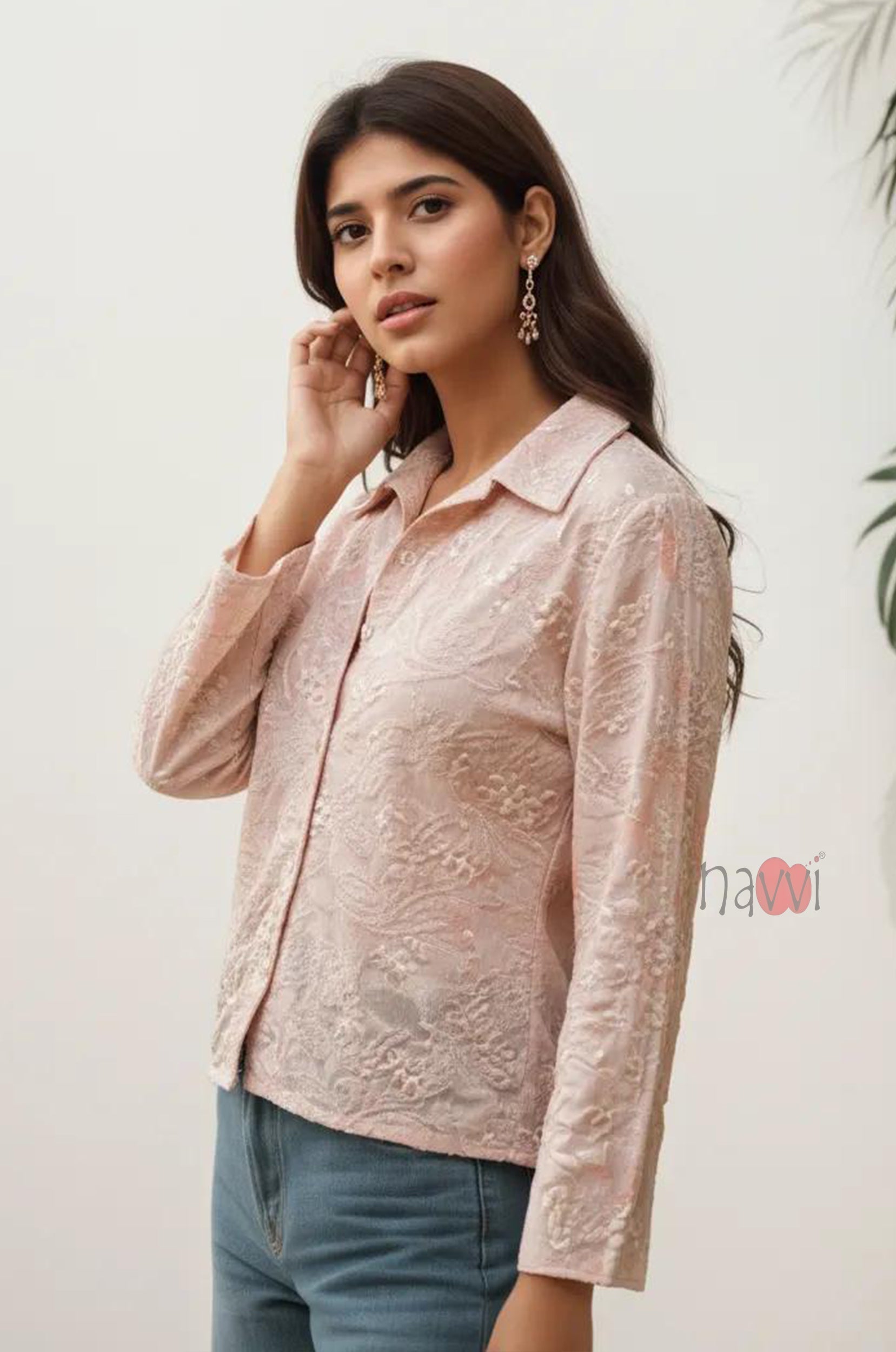 Noir Petal Signature Shirt