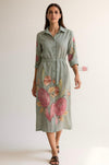 Resort Chic Button-Down Dress