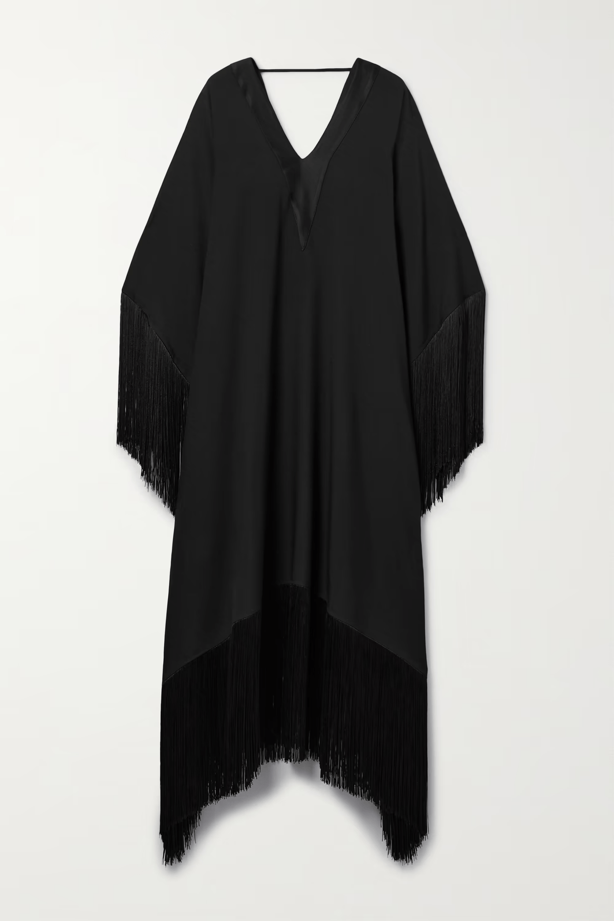 Luxury Fringe Kaftan Dress - Navvi.in