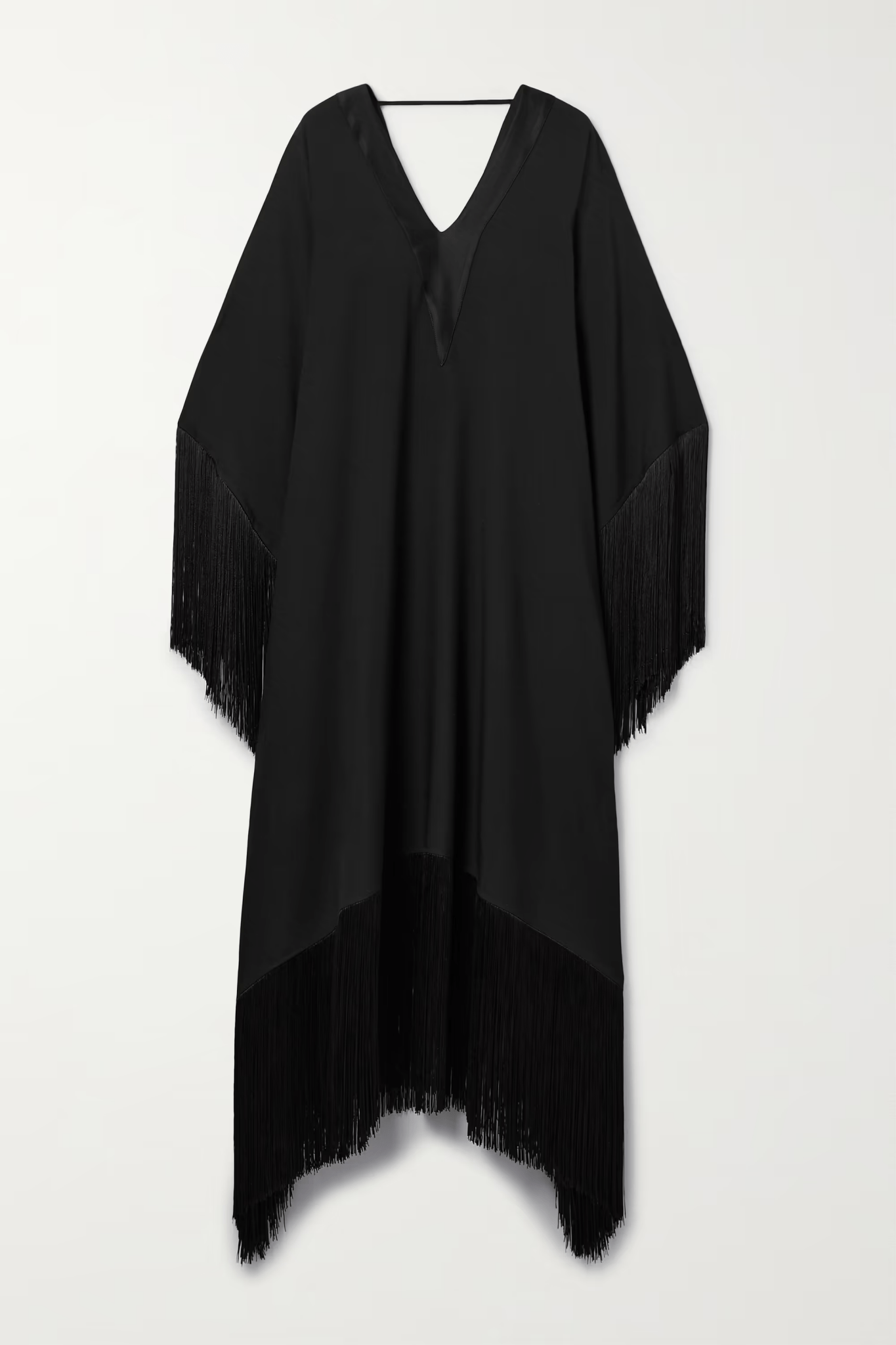 Luxury Fringe Kaftan Dress - Navvi.in