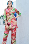 Marble Print Co - ord Set - Navvi.in