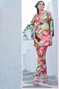 Marble Print Co - ord Set - Navvi.in