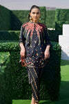 Midnight Bloom Coord Set - Navvi.in