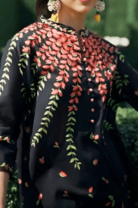 Midnight Bloom Coord Set - Navvi.in