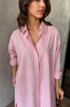 Minimal Chic Shirt Dress with Pants - Navvi.in
