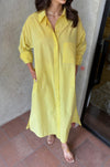Minimal Chic Shirt Dress with Pants - Navvi.in