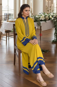 Sunlit Royal Kurta Set - Navvi.in