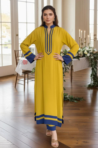 Sunlit Royal Kurta Set - Navvi.in