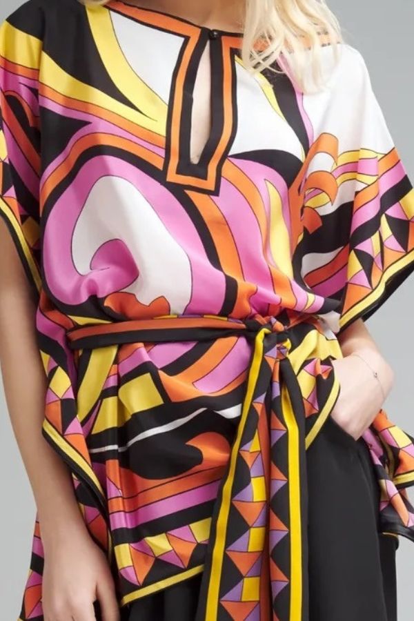 Multicolor Diamond Co - Ord Set - Navvi.in