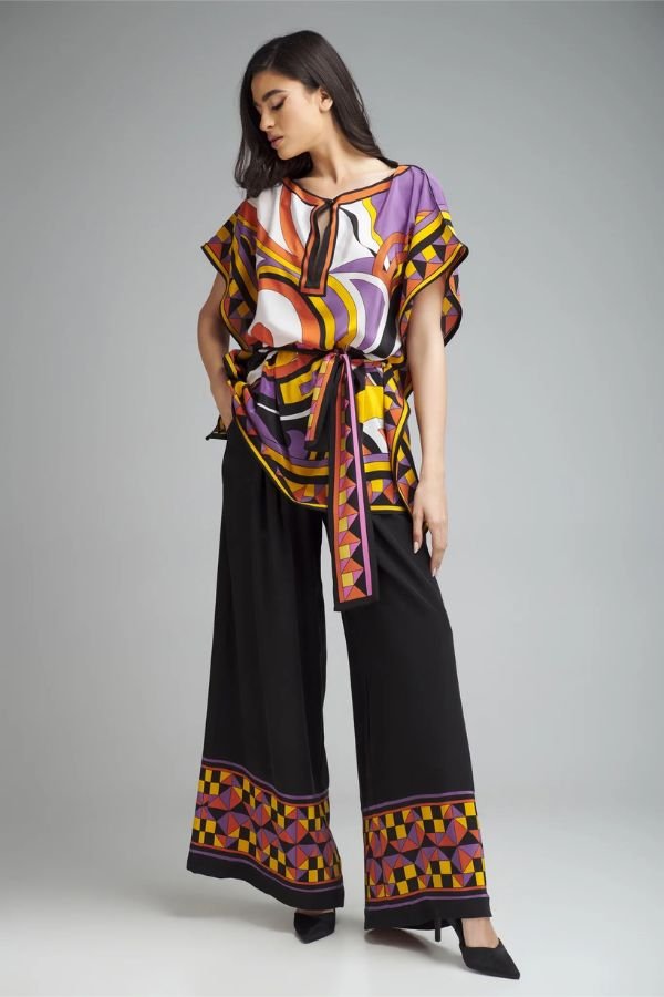 Multicolor Diamond Co - Ord Set - Navvi.in