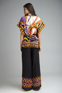 Multicolor Diamond Co - Ord Set - Navvi.in