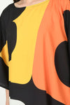 Multicolor Short Kaftan Dress - Navvi.in