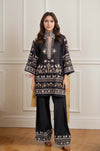 Designer Black Embroidered Occasion Wear (Dupatta Not included)