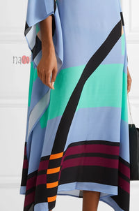 Ocean Breeze Silk Kaftan