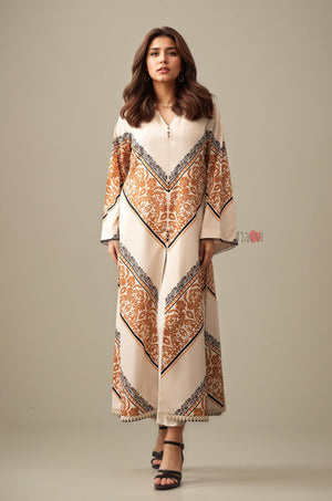 Women’s Printed V-Neck Co-ord Set