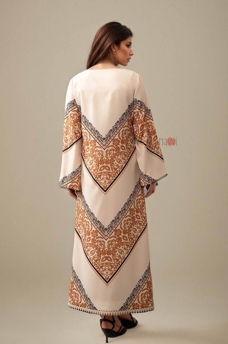 Women’s Printed V-Neck Co-ord Set