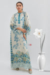 Ocean Veil Kaftan Dress - Navvi.in