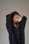 Oversized Black Co - ord Set - Navvi.in