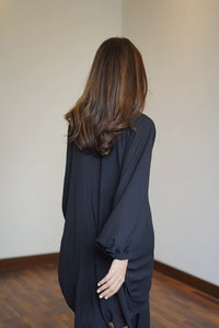 Oversized Black Co - ord Set - Navvi.in