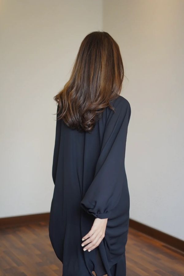Oversized Black Co - ord Set - Navvi.in
