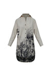 Palm Tree Printed Short Dress - Navvi.in