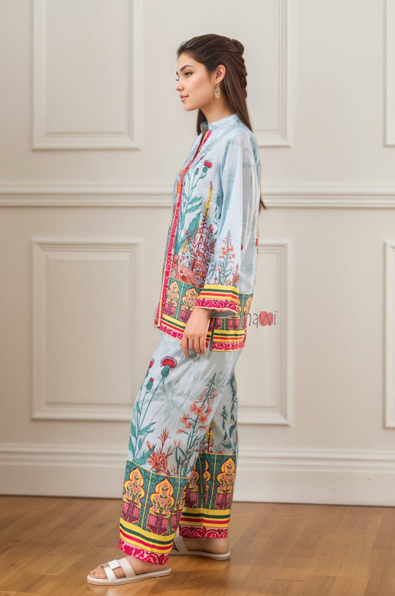 Pastel Garden Co - ord Set - Navvi.in