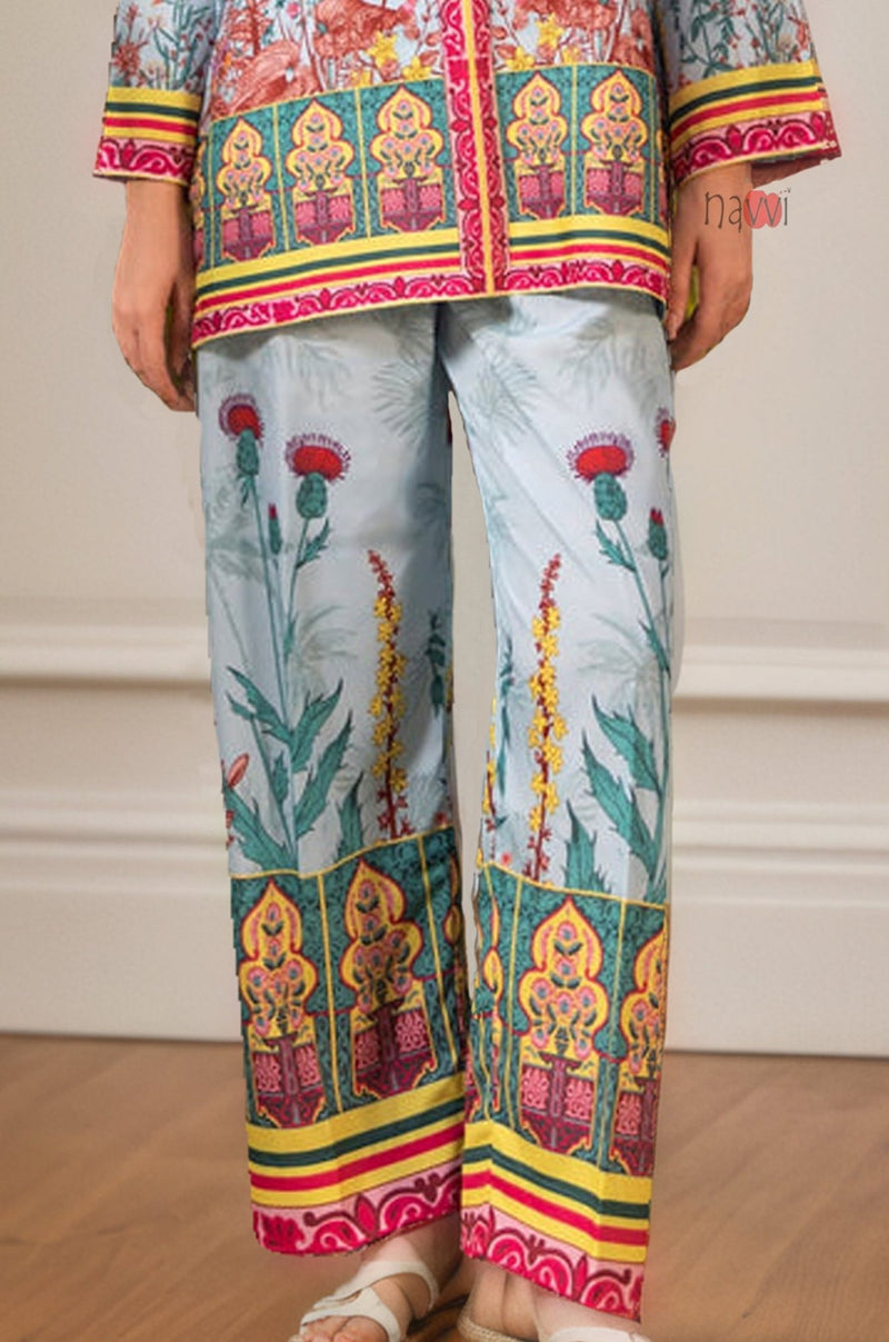 Pastel Garden Co - ord Set - Navvi.in
