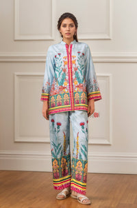 Pastel Garden Co - ord Set - Navvi.in