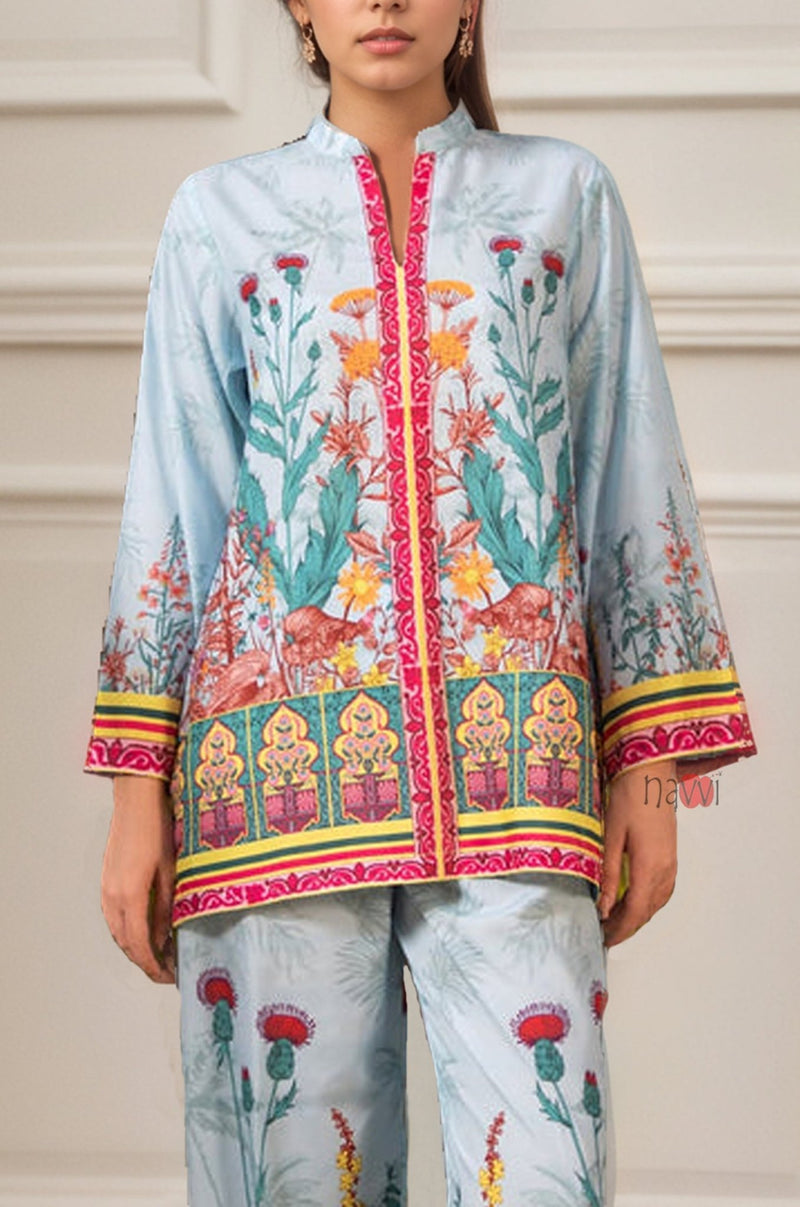 Pastel Garden Co - ord Set - Navvi.in