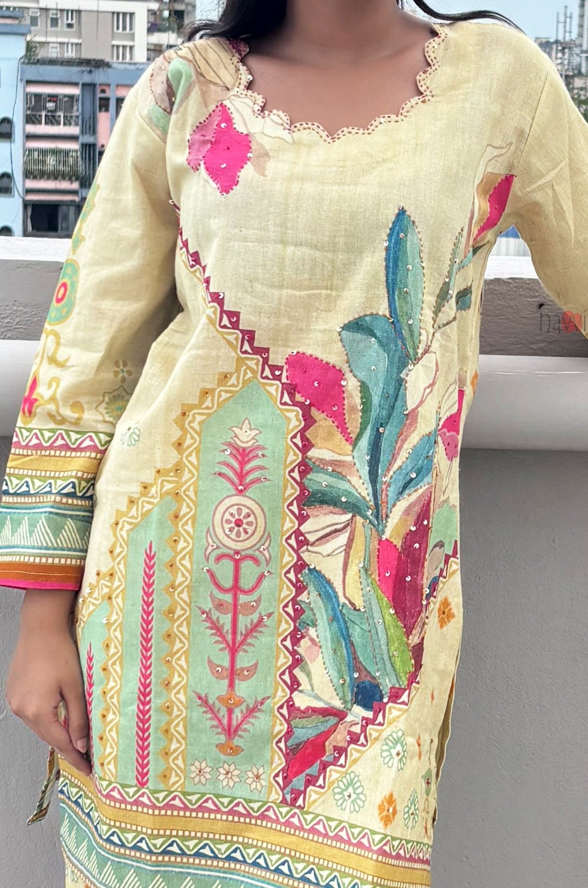 Pastel Paradise Co - ord Set - Navvi.in